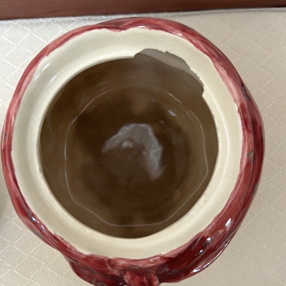 Vintage Cookie Jar Snowman Cookie Jar Bella Casa By Ganz - Picture 6 of 7